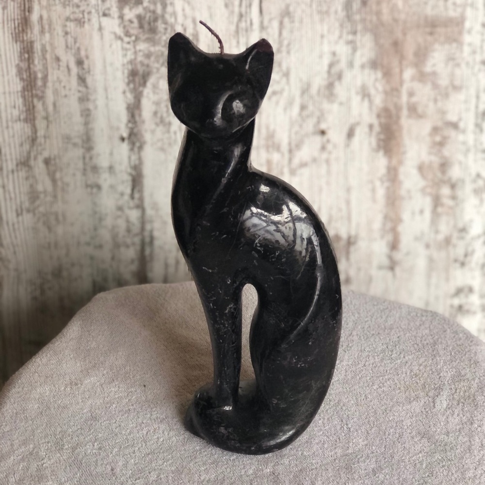Black Cat Candle for sale
